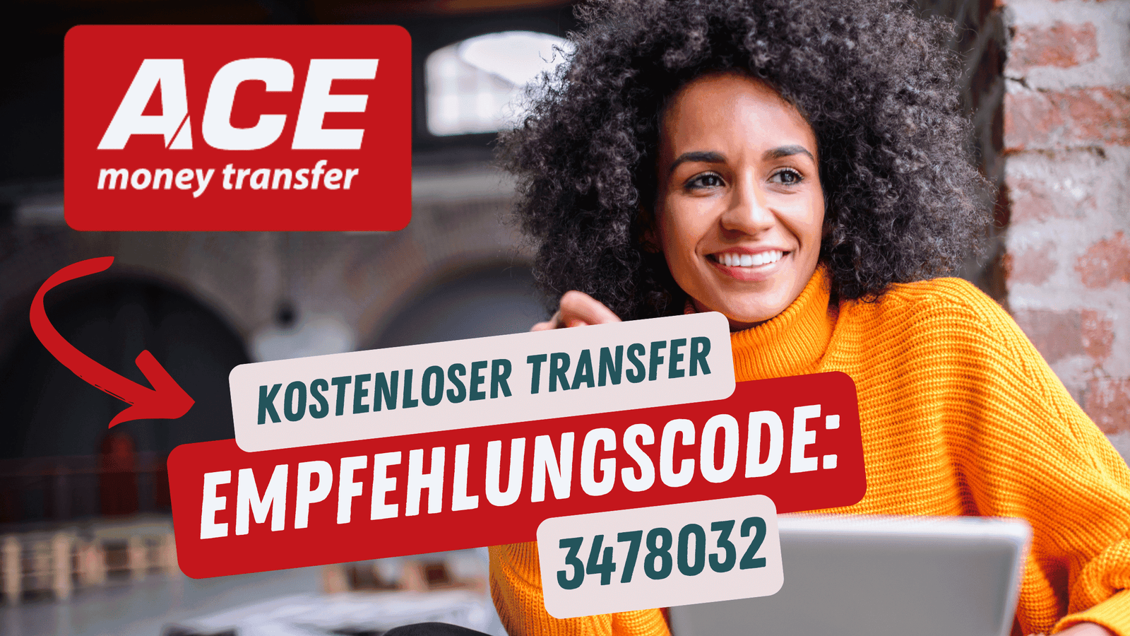 ACE Money Transfer Empfehlungscode